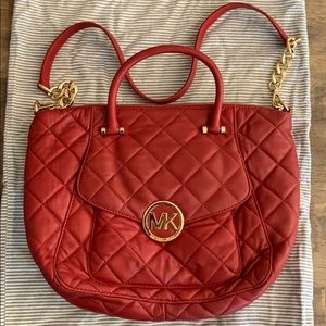 Michael Kors quilted handbag